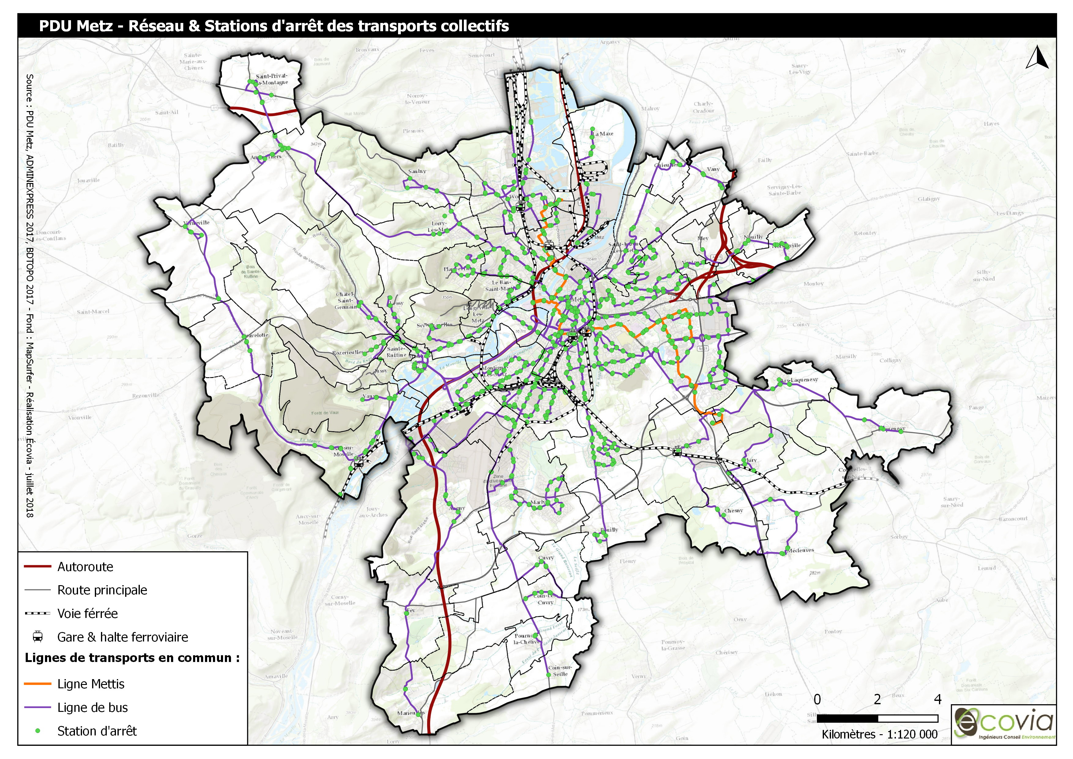 Évaluation environnementale du PDU de Metz Métropole