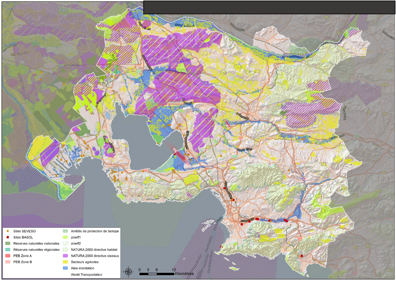 Évaluation environnementale de l’accord cadre de prestations de modifications de SCoT, deprojet et de DUP valant mise en compatibilité de SCoT avec la Métropole Aix-Marseille Provence (13)