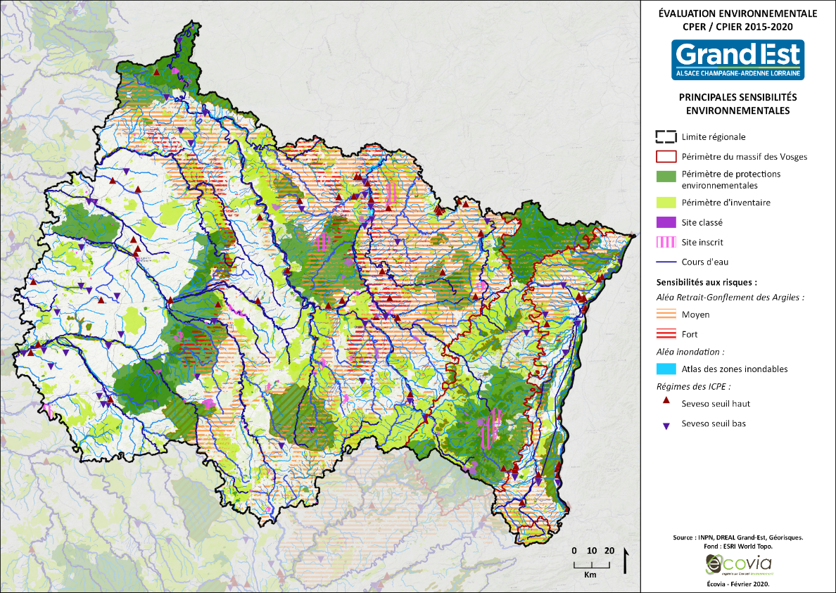 Accord cadre pour l’évaluation stratégique environnementale du CPER 2021-2027 Grand Est et du CPIER Massif des Vosges 2021-2027 – Préfecture de région Grand Est (67)