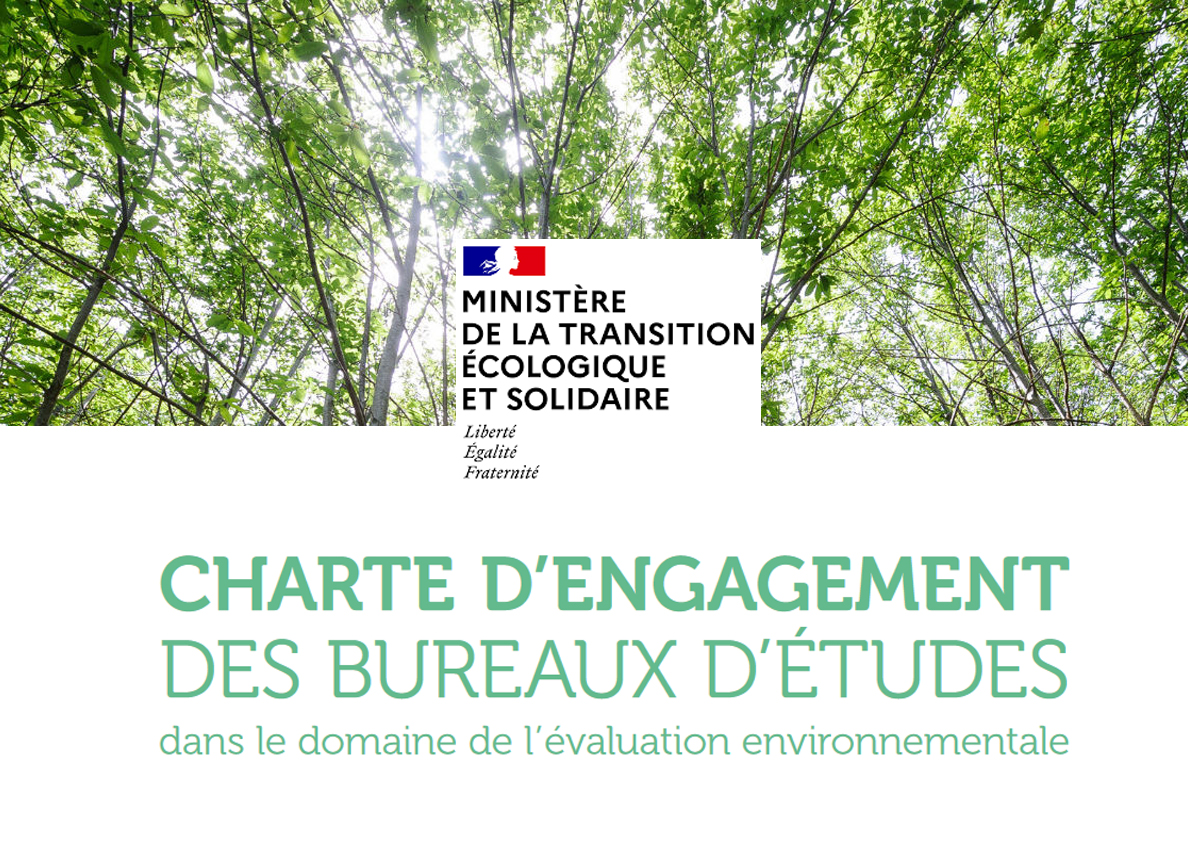 EcoVia signataire de la charte d'engagement des bureaux d’études dans le domaine de l’évaluation environnementale