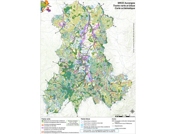 Schéma régional de cohérence écologique Auvergne