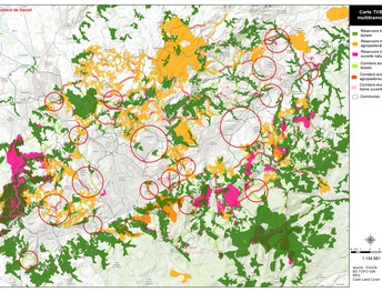 Assistance aux communes pour l'intégration des corridors dans les documents d'urbanisme de Saint Etienne Métropole