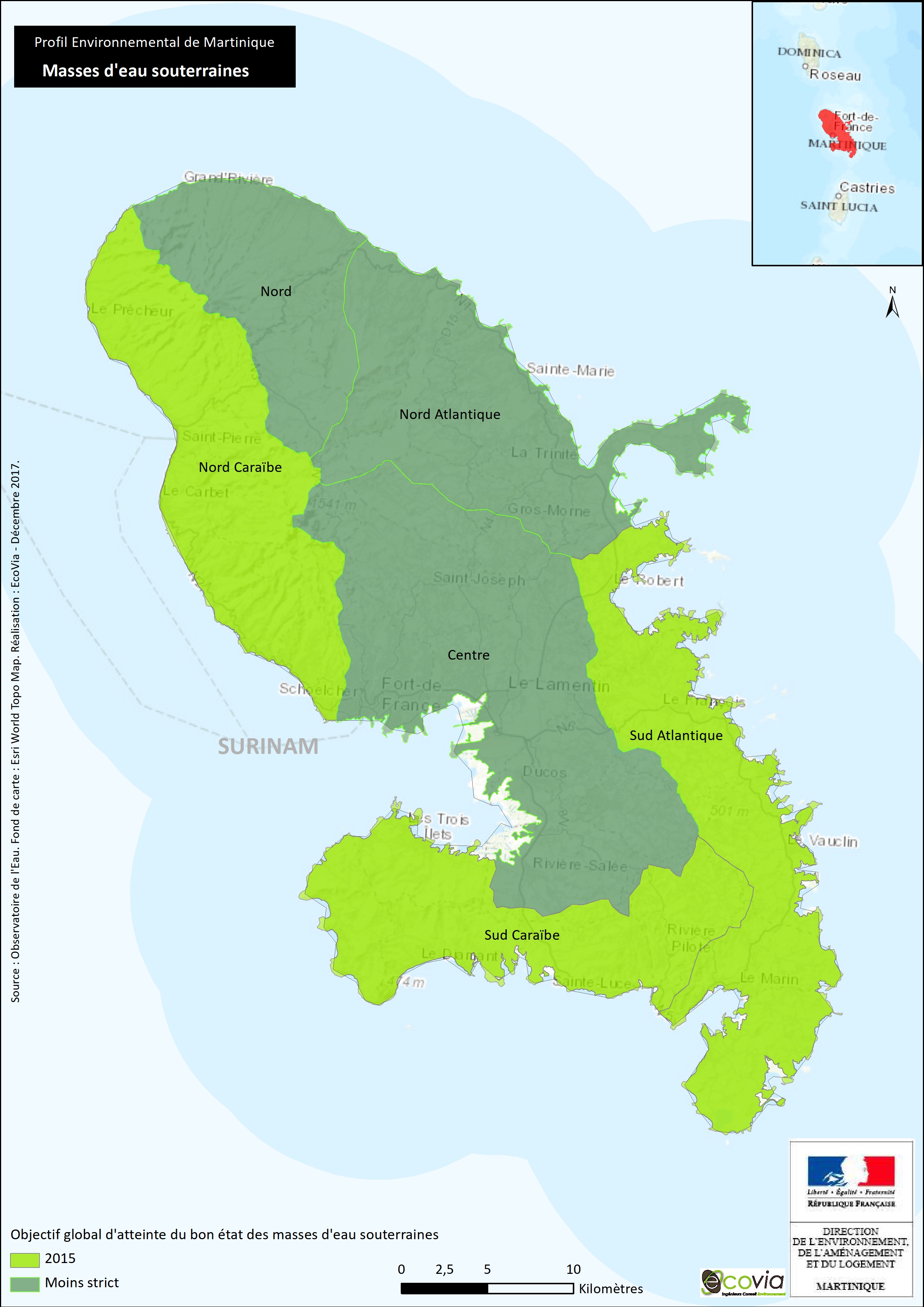 Révisions du PER de la Martinique x 2